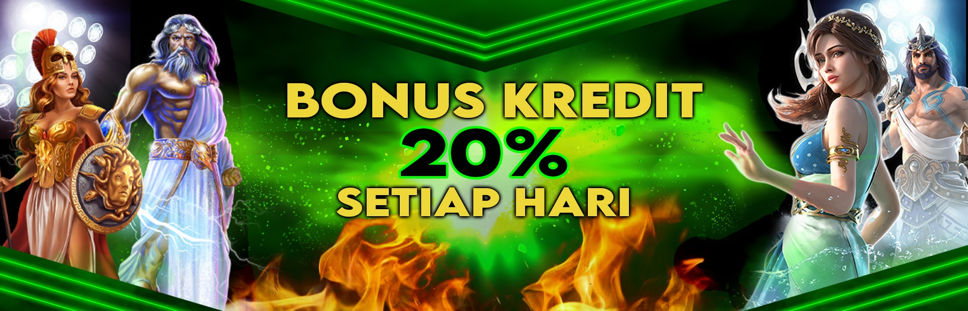 BONUS 20% NEW