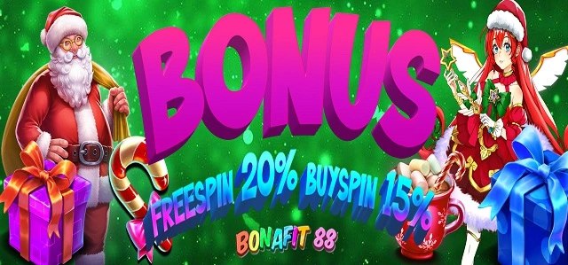 BONUS FREESPIN 20% BONUS BUYSPIN 15%